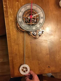 Pendulum Wall Clock Test v1