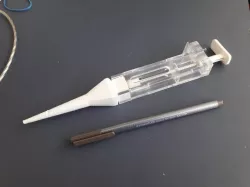 pipette -laser cut +3d print