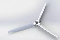 Propellers for heavy lift drones. print with carbon fiber filament, 300mm props 