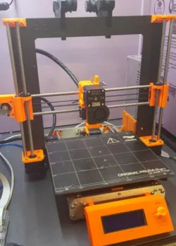 Prusa Mk2s to MK3 frame Y motor mount and power supply adapter