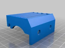 RADIAL FAN ADAPTER ( POWER SUPPLY ) & FAN BAFFLE