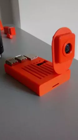Raspberry Camera Case with several support options