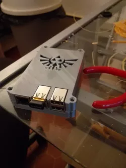 Raspberry Pi 3 (B/B+), Pi 2 B & Pi 1 B+ case - Zelda