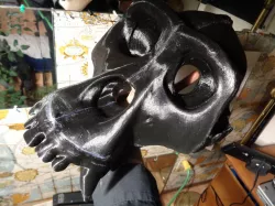 Realistic Gorilla Skull Mask