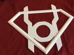 Red Lantern Supergirl Emblem