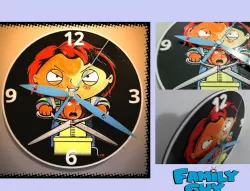 Reloj 3D PADRE DE FAMILIA (Chucky) 