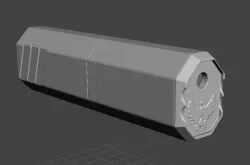 Replica Silencerco Osprey Suppressor