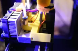 Replicator2X Extruder back pannel mount