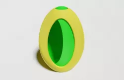 Revealing print in place easter egg
