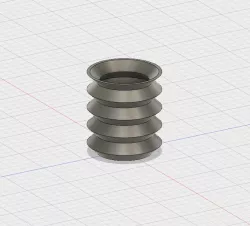 Ribbed Shot Glass