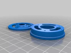 Ripsaw tank bearing wheel