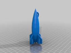 Rocket Keychain
