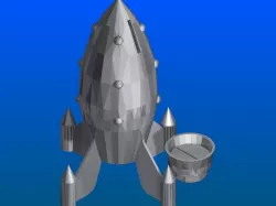 Rocket Ship BANK