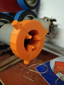 Rod building chuck