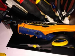 scissors, wire stripper and caliper organizer