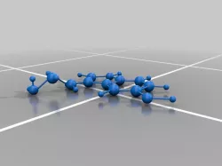 Serotonin molecule