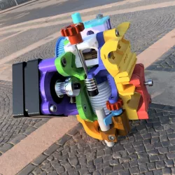 Skelestruder V1 for Prusa MK3 and MK3s
