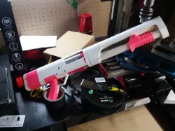 Spring Thunder - Shell Ejecting Foam Dart Blaster (WIP)