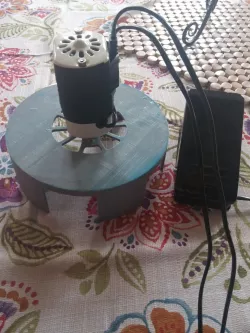 Stuka Siren for sewing machine motor