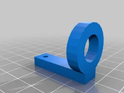 Super Simple ANET A6 E3D Carriage with 12mm Sensor Holder