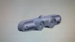 Tamiya M07 front damper stay for short shock 