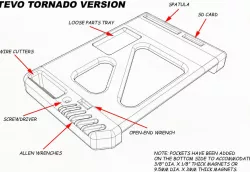 TEVO TORNADO - TOOL HOLDER