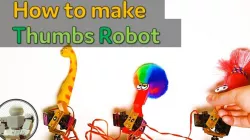 Thumbs Robot[How to make] Thumbs Robot | Motion Capture | Arduino | Servo Motor | ADC | PWM (source code)