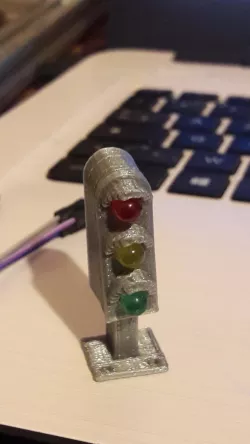 Train HO Traffic Lights Led 5mm / height 42mm