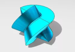 twin mobius triangle