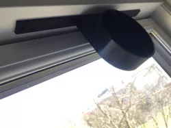 Window ventilation bracket 100 mm
