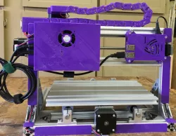 Wire guide and cover for V-slot/T-Slot rails (CNC mills and 3D printers)
