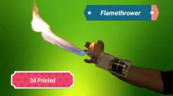 Wrist Mounted Flamethrower