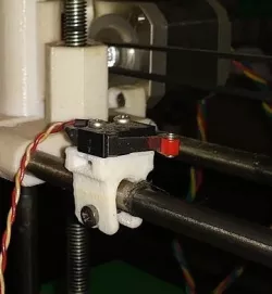 X Endstop for 10mm microswitch