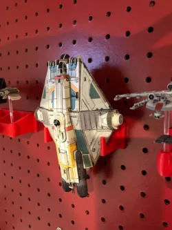 X-Wing Miniatures Pegboard Ghost Display