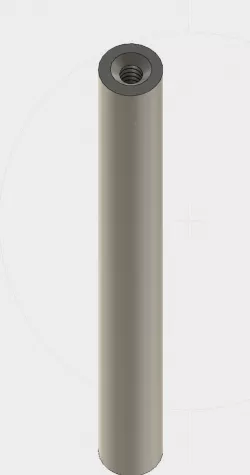 2.5" #4-40 solid Standoff Spacer Threaded