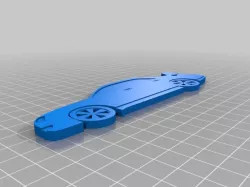 2003-2005 Subaru Impreza WRX STi Keytag