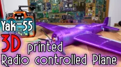 3D printed plane Yak55 free files