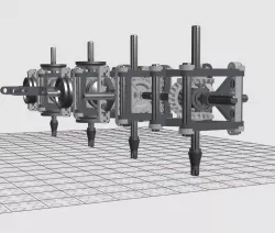 6D Gyroscope Concept. ( Space Stabilisation - Location Fixation )