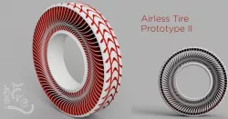 Airless Tyre Prototype 2