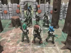 Alien Rebel Troopers (28mm/Heroic scale)