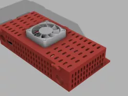 AM8 2020 3D Printer Electronics Case for MKS GEN 1.4 w/ MOSFET