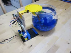 Automatic fish feeder for Fish Bowl