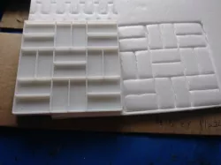 Basket weave Pattern stamp
