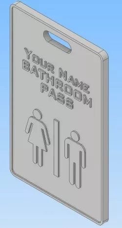Bathroom Pass