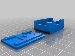  Battery Enclosure for LED Bracelet from Tindie