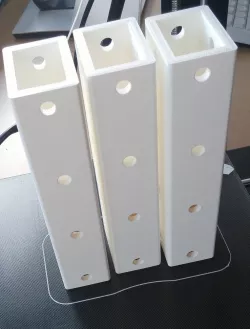 Bed post extension for SUNDVIK (IKEA)