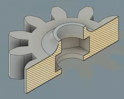 Bedlevel Knob (M3)