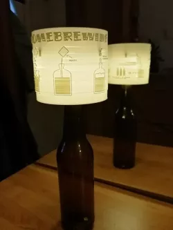 Bottle night light (litophane)