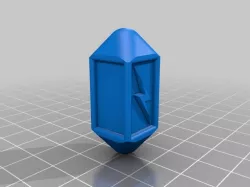 Braille Lightning Dice - Polyhedral Dice April 2018