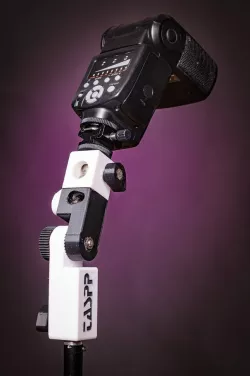 Camera speedlight umbrella flash holder